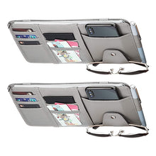 Load image into Gallery viewer, Car Styling Visor Organizer Auto Sun Visor Storage Pouch Car Organizer Sunglasses Holder Card Organizer Ticket Pocket Pen Holder
