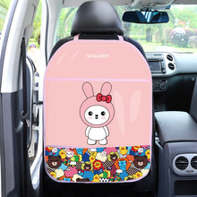 Load image into Gallery viewer, 1PCS Car Seat Back Cover Protector for Kids Cartoon Car Anti Kick Mat with Bag Waterproof Car Seat Back Protector Anti Kick Pad
