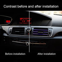 Load image into Gallery viewer, 10Pcs 20cm Universal  Car Air Conditioner Outlet Decorative U Shape Moulding Trim Strips Decor Car Styling Accessories
