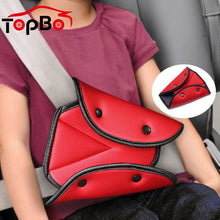 Load image into Gallery viewer, Auto Car Seat Safety Belt Cover Pad Baby Child Product Seat Belt Adjustment Holder Triangle Safety Seat Belt Pad Clips For Kids
