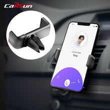 Load image into Gallery viewer, Carsun Car Phone Holder Car Air Outlet Mount Clip Car Accessories Interior Universal Mobile Holder ABS Car Mount Phone Support
