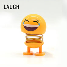 Load image into Gallery viewer, Funny Car Styling Shaking Head Car Dashboard Ornament Cute Expression Fashion Trend Car Interior Accessories Car Decor Toys
