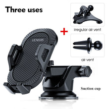 Load image into Gallery viewer, Licheers Sucker Car Phone Holder Mobile Phone Holder Stand in Car No Magnetic GPS Mount Support For iPhone 13 Pro Xiaomi Samsung
