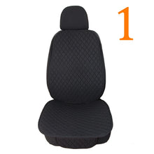 Load image into Gallery viewer, Summer Car Seat Cover Protector Auto Flax Front Back Rear Backrest Linen Seat Cushion Pad for Automotive Interior Truck Suv Van
