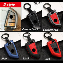 Load image into Gallery viewer, Fashion ABS Carbon fiber Car Remote Key Case Cover For BMW 1 2 3 4 5 6 7 Series X1 X3 X4 X5 X6 F30 F34 F10 F07 F20 G30 F15 F16
