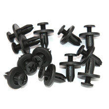 Load image into Gallery viewer, 10~ 50pcs Car 6mm Hole Plastic Rivets Fastener Push Clip Black Auto Vehicle Door Trim Panel Retainer Fastener Clips For Toyota
