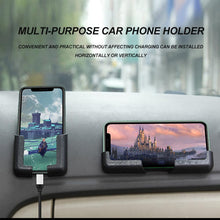 Load image into Gallery viewer, Self-adhesive Adjustable Width Car Interior Accessories Multifunction Car Cell Phone Holder GPS Display Bracket
