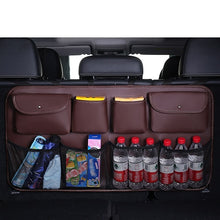 Load image into Gallery viewer, Car Rear Seat Organizer Auto Seat Back Storage Bag Automobile Trunk Cargo Mesh Ornaments Sundries Gadget Interior Accessories
