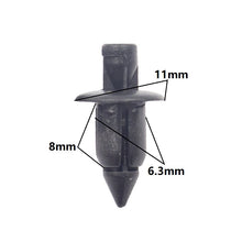 Load image into Gallery viewer, 20x Car Plastic Fairing Rivet Setting Panel Fastener Clips 6mm 7mm 8mm Push Pin Fastener
