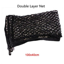 Load image into Gallery viewer, Car Trunk Cargo Net Organizer Auto Elastic Mesh Fixed Cover Travel Sundries Storage Bag Interior Accessories
