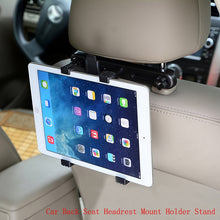 Load image into Gallery viewer, Universal 7 8 9 10 11 Inch Tablet PC Stands Car Back  Seat Headrest Holder Stands Support  for IPad 2/3/4 Ipad Mini 1/2/3 AIR
