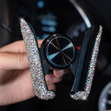 Load image into Gallery viewer, 1Pcs Car Universal Air Vent Crystal Phone Holder for Xiaomi Pocophone F1 Huawei For BMW Air Vent Mount Cell Phone Stander
