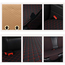 Load image into Gallery viewer, Summer Car Seat Cover Protector Auto Flax Front Back Rear Backrest Linen Seat Cushion Pad for Automotive Interior Truck Suv Van
