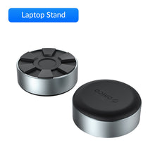 Load image into Gallery viewer, ORICO Laptop Stand With USB3.0 HUB Aluminum Portable Cooling Pad Heat Dissipation Skidproof Pad Cooler Stand 2 PCS For MacBook
