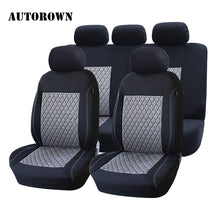 Load image into Gallery viewer, AUTOROWN Car Seat Cover Universal For Toyota BMW KIA Honda Polyester Automobiles Seat Covers Interior Accessories Seat Protector
