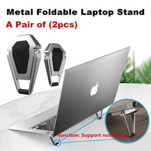 Load image into Gallery viewer, Vertical Adjustable Laptop Stand Aluminium Portable Notebook Mount Support Base Holder For MacBook Pro Air Accessory Book Holder
