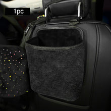 Load image into Gallery viewer, Luxury Diamond Rhinestone Car Storage Bag Organizer Seat Back Holder Multi-Pockets Car Backseat Stowing Tidying for Women
