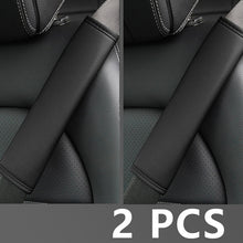 Load image into Gallery viewer, Car Accessories Seat Belt Pu Leather Safety Belt Shoulder Cover Breathable Protection Seat Belt Padding Pad Auto Interior Access
