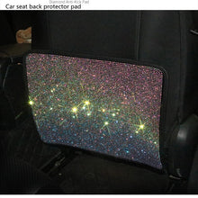 Load image into Gallery viewer, Automobile Accessories Backseat Child Kick Guard Protects Crystal Car Seat Back Protective Bling Rhinestone Scratch-Resistant
