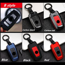 Load image into Gallery viewer, Fashion ABS Carbon fiber Car Remote Key Case Cover For BMW 1 2 3 4 5 6 7 Series X1 X3 X4 X5 X6 F30 F34 F10 F07 F20 G30 F15 F16
