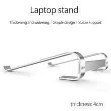 Load image into Gallery viewer, 11-18 inch Aluminum Alloy Laptop Stand For PC Notebook Support Holder For Tablet Macbook Pro Non-slip Cooling Bracket
