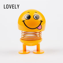 Load image into Gallery viewer, Funny Car Styling Shaking Head Car Dashboard Ornament Cute Expression Fashion Trend Car Interior Accessories Car Decor Toys
