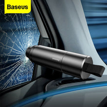 Load image into Gallery viewer, Baseus Car Safety Hammer Car Window Glass Breaker Auto Seat Belt Cutter Knife Mini Life-Saving Escape Hammer Car Emergency Tool
