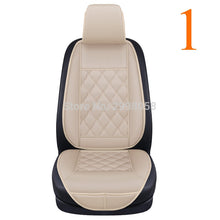 Load image into Gallery viewer, Waterproof Leather Car Seat Cover Protector Mat Universal Front Backret Breathable Car Van Auto Seat Cushion Protector Pad
