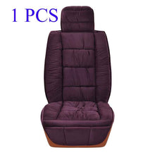 Load image into Gallery viewer, Plush Cotton Car Seat Cover Winter Surrounded Warm Winter Cushion Faux Fur For Seat Protector Mat Car Interior Accessories
