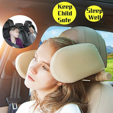 Load image into Gallery viewer, Car Seat Headrest Travel Rest Neck Pillow Support Solution car accessories interior Auto Seat Head Cushion For Kids And Adults
