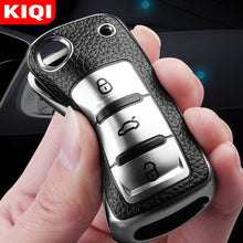 Load image into Gallery viewer, KIQI TPU Leather Car Key Cover Case for Volkswagen for VW Bora Polo Tiguan Jetta Passat B5 B6 B7 Golf Beetle for Skoda Octavia
