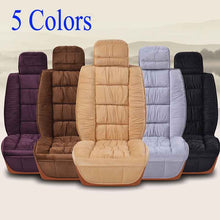 Load image into Gallery viewer, Plush Cotton Car Seat Cover Winter Surrounded Warm Winter Cushion Faux Fur For Seat Protector Mat Car Interior Accessories
