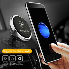 Load image into Gallery viewer, Baseus Magnetic Car Phone Holder For iPhone 12 11 X Samsung Magnet Mount Car Holder Phone in Car Cell Mobile Phone Holder Stand
