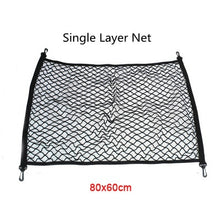 Load image into Gallery viewer, Car Trunk Cargo Net Organizer Auto Elastic Mesh Fixed Cover Travel Sundries Storage Bag Interior Accessories
