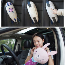 Load image into Gallery viewer, Cute Cartoon Car Seatbelt Cover Pillow Soft Plush Car Safety Belt Shoulder Pad for Children Kids Toy Doll Ornaments Girls Woman
