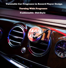 Load image into Gallery viewer, Turntable Phonograph Car Air Freshener Auto Accessories Interior Decoration Smell Air Purifier Ornaments Record Player Perfume
