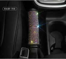 Load image into Gallery viewer, Car Bling Accessories for Woman Interior Set Styling Rhinestone Headrest Pillows Back Support Seat Cushion Pain Relief Sparkly
