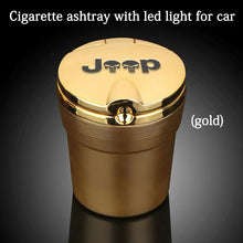 Load image into Gallery viewer, For  Renegade Compass Patriot  Led Lights Car Ashtray With Cover Creative Personality Cover  Car Interior car accessories
