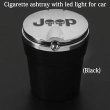 Load image into Gallery viewer, For  Renegade Compass Patriot  Led Lights Car Ashtray With Cover Creative Personality Cover  Car Interior car accessories
