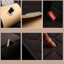 Load image into Gallery viewer, Linen Car Seat Cover Protector Summer Front or Rear Seat Back Cushion Pad Mat Backrest Universal for Auto Interior Truck Suv Van
