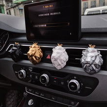 Load image into Gallery viewer, Creative Lion Head Shape Car Perfume Fragrance Cool Car Air Freshener Smell Car Diffuser Vent Clip Scent Refill For Car
