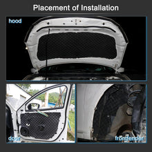 Load image into Gallery viewer, UXCELL 8Sizes Studio Sound Acoustic Absorption Car Heatproof Wave Foam Deadener Car Soundproof Cotton Insulation
