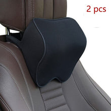 Load image into Gallery viewer, Car Neck Headrest Pillow Cushion Auto Seat Head Support Neck Protector Automobiles Seat Rest Memory Cotton Car Accessories
