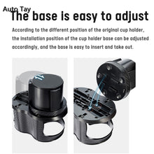 Load image into Gallery viewer, Car 2 In 1 Design Drinks Holders Cup Holder Expander with Upgraded Fixed Base Detachable Drink Can Bottle Stand Bekerhouder Auto
