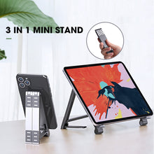 Load image into Gallery viewer, Mini Laptop Holder Adjustable Portable Phone Stand Support  3in1 Notebook Stand Holder For Macbook iPhone
