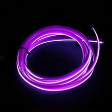 Load image into Gallery viewer, 1m/2m/3m/5m Neon LED Car Interior Lighting Strips Auto LED Lights Garland EL Wire Rope Decorative Lamp Flexible Tube Accessory
