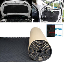 Load image into Gallery viewer, UXCELL 8Sizes Studio Sound Acoustic Absorption Car Heatproof Wave Foam Deadener Car Soundproof Cotton Insulation
