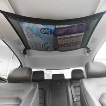 Load image into Gallery viewer, SUV Car Ceiling Storage Net Pocket Car Roof Bag Interior Cargo Net Breathable Mesh Bag Auto Stowing Tidying Interior Accessories
