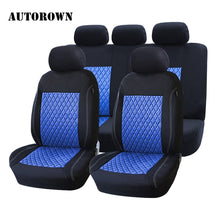 Load image into Gallery viewer, AUTOROWN Car Seat Cover Universal For Toyota BMW KIA Honda Polyester Automobiles Seat Covers Interior Accessories Seat Protector
