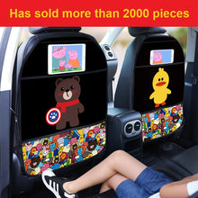 Load image into Gallery viewer, 1PCS Car Seat Back Cover Protector for Kids Cartoon Car Anti Kick Mat with Bag Waterproof Car Seat Back Protector Anti Kick Pad
